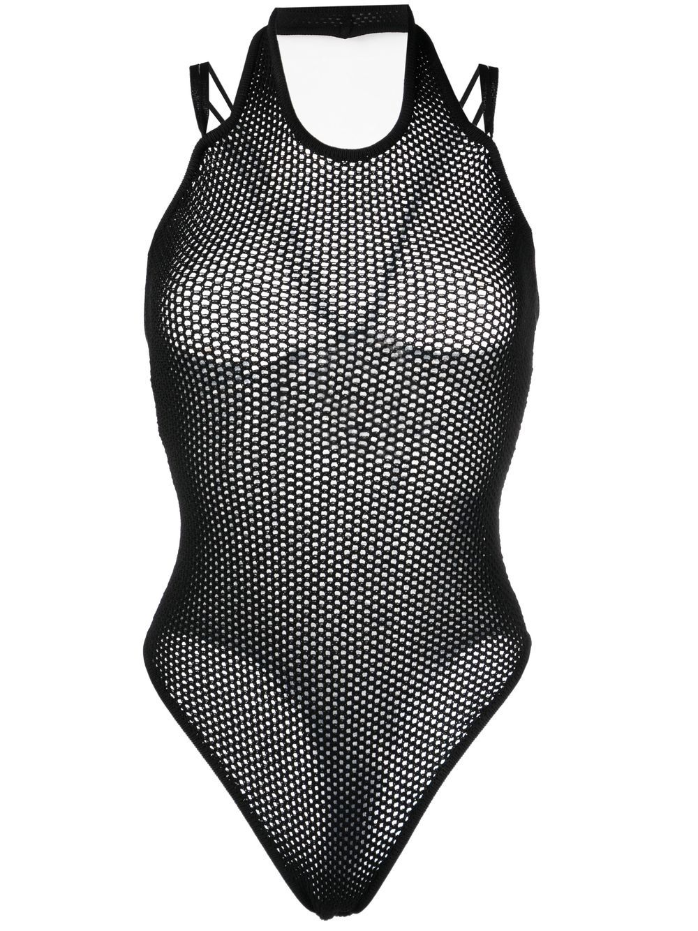 Open-knit body - Black