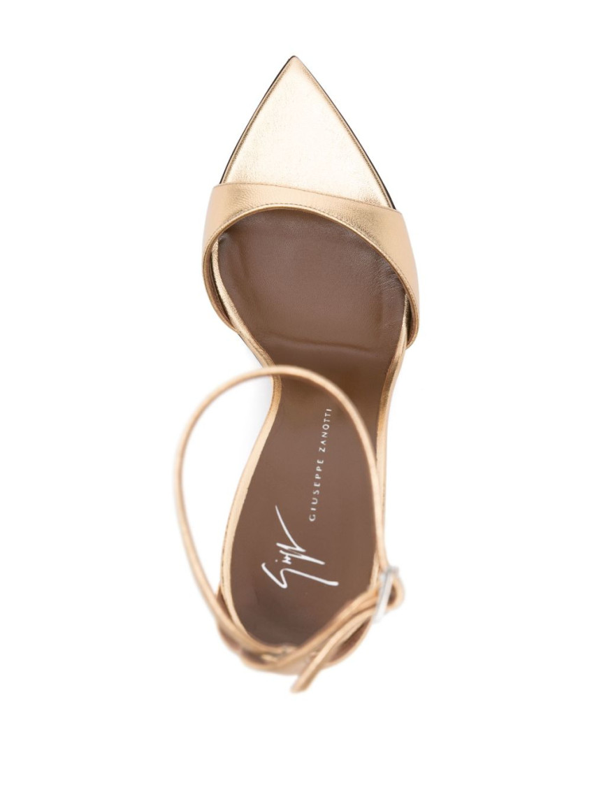 105mm Intriigo sandals - Gold