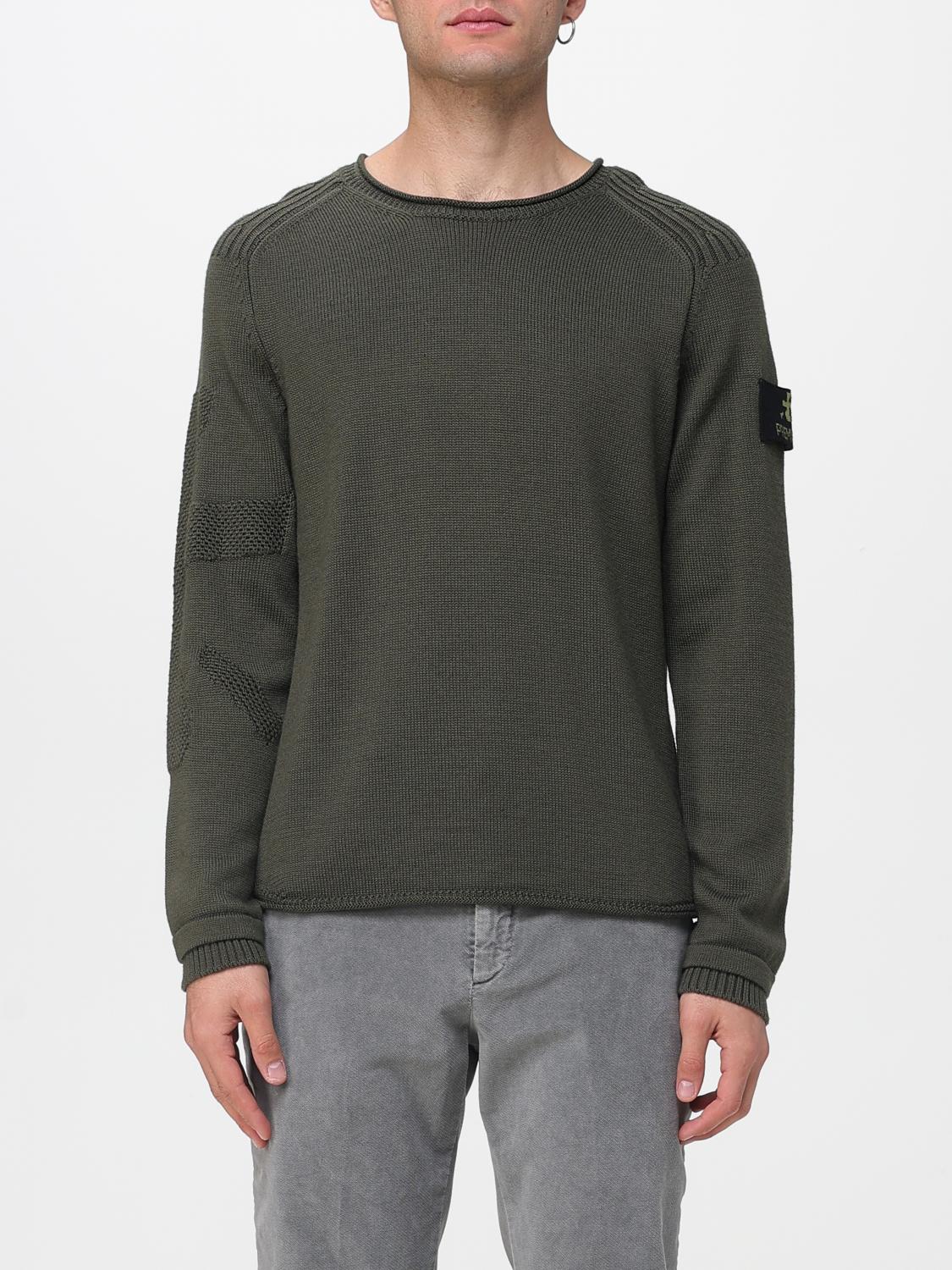 Sweater Men color Green