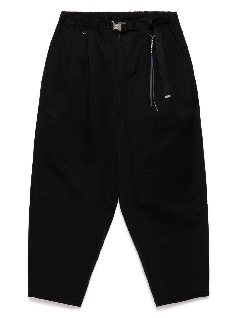 Mastermind World logo-embroidered trousers - Black