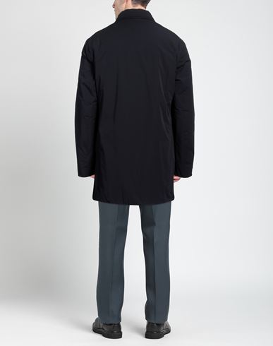 Man Coat Midnight blue Size L Nylon, Elastane