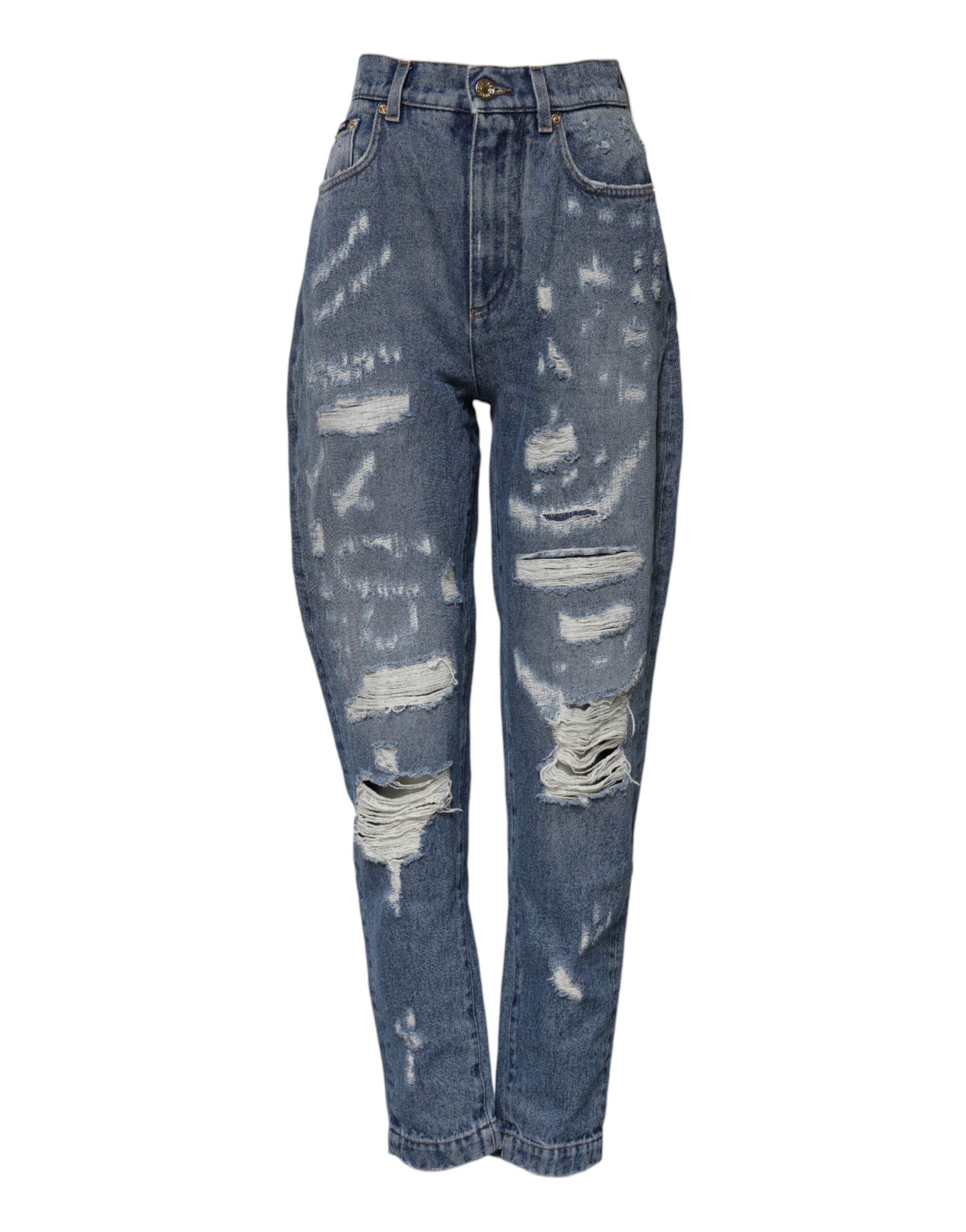 Tattered Jeans — Blue