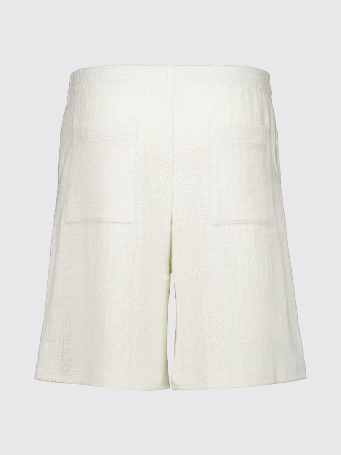 Shorts Men color Yellow Cream