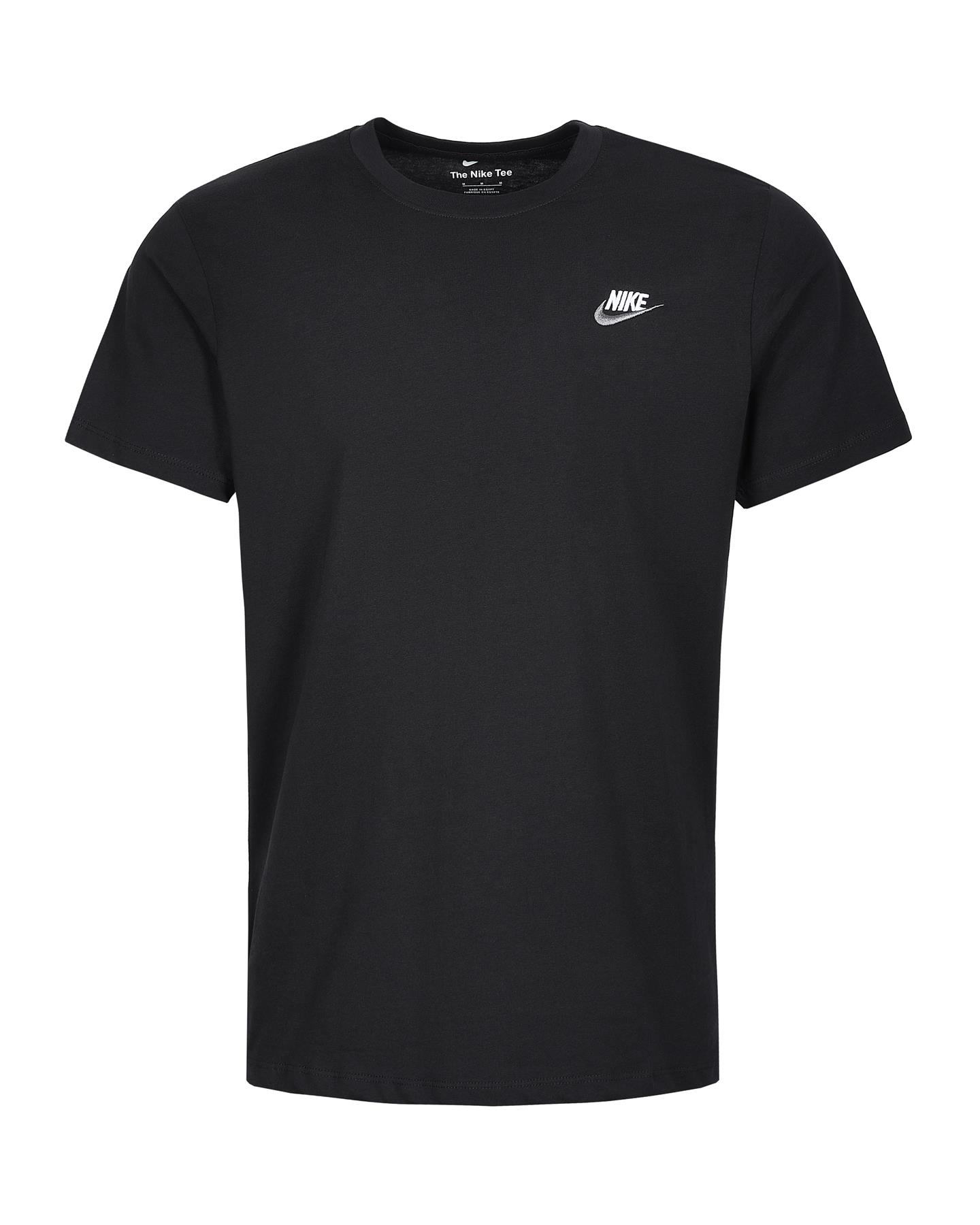 Nike 3 Pack Sportswear Mens Club T Shirt - Black/Blue/Blue - Multicolour Cotton - Sma