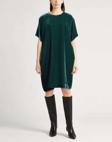 Woman Midi dress Deep teal