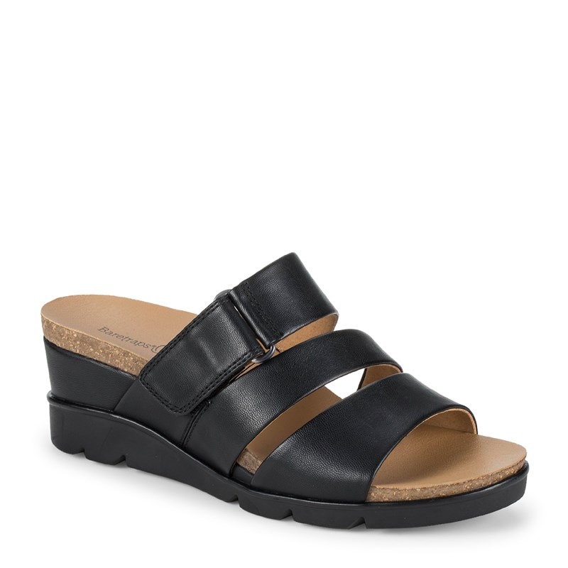 Women's Michi Wedge Sandals (Black)