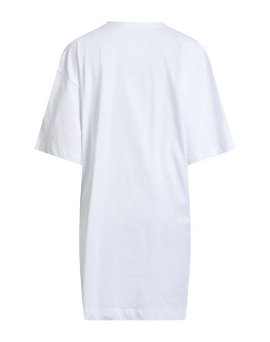 Woman Mini dress White Size S Cotton
