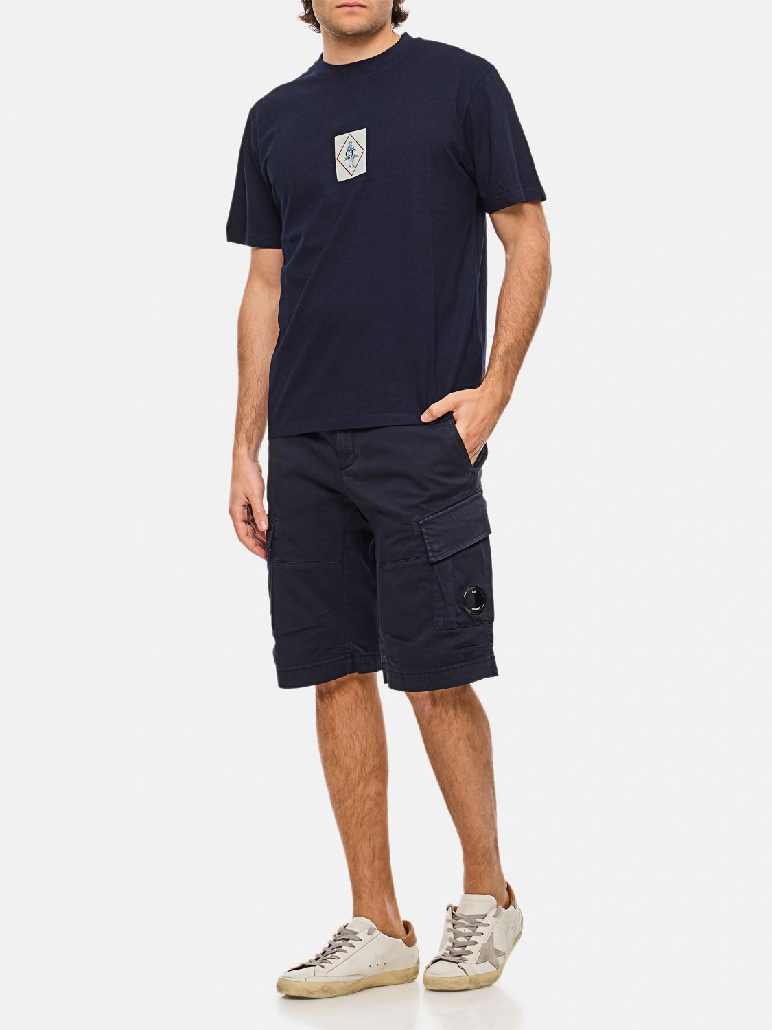Short Men color Blue