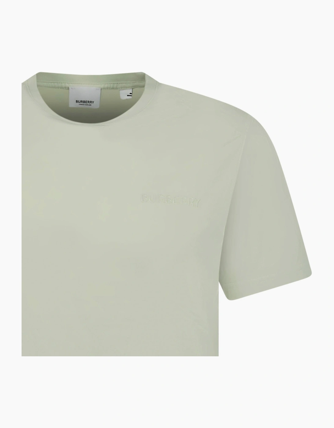 Men's Burberry 'Jenson' Crew Neck Logo T-Shirt Light Green