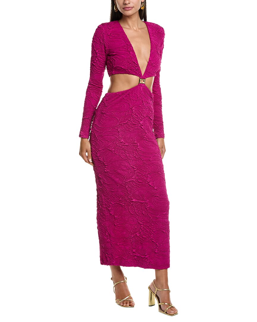 Jacquard Maxi Dress