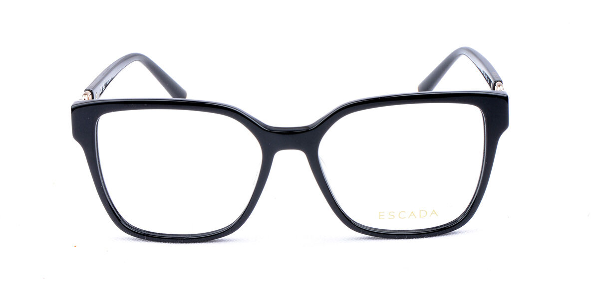 Escada VESD56 0700 Occhiali da Vista Neri per Donna Solo Montatura