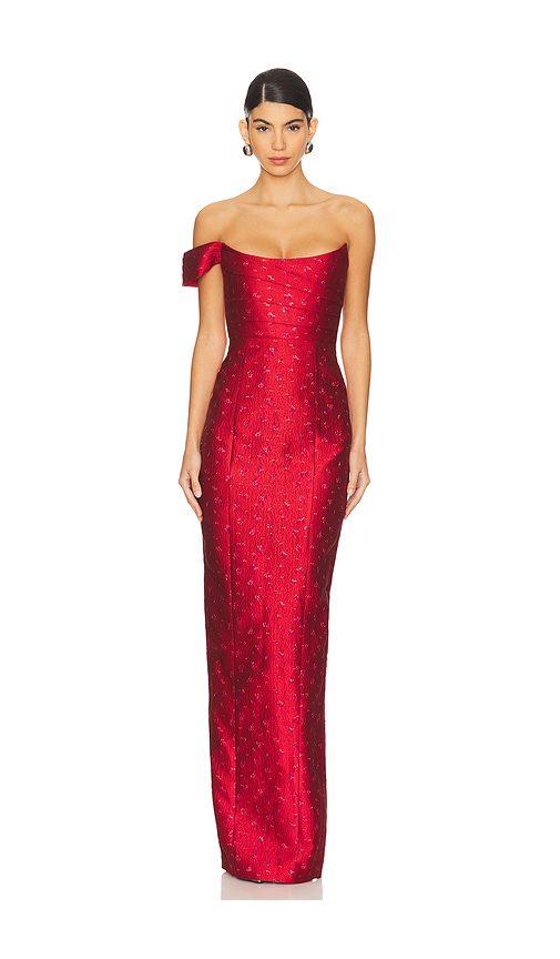 SAU LEE Jackson Gown in Red. 10. Also , 12, 2, 4