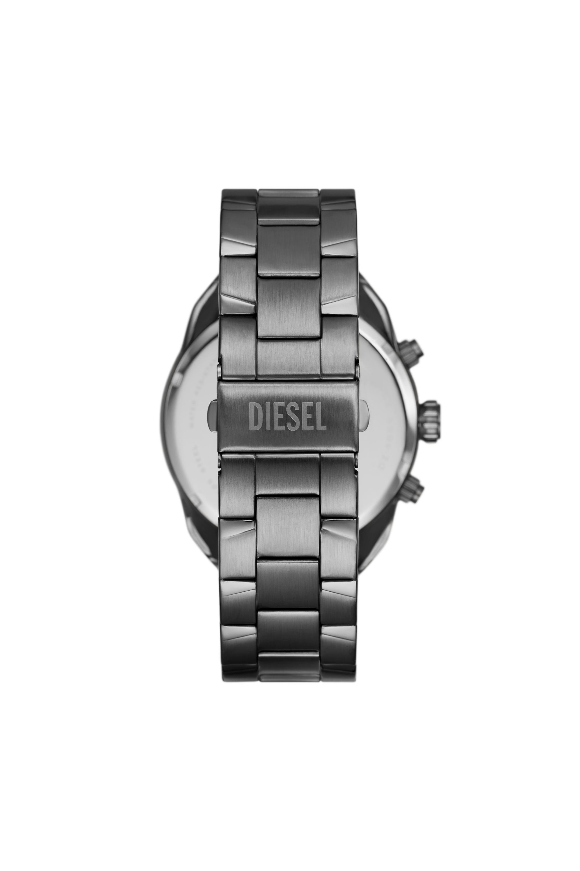 Diesel - Spiked Armbanduhr aus zweifarbigem Edelstahl - Uhren - Herren - Grau
