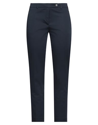 Seventy Venezia Sergio Tegon Woman Pants Navy Size 2 Cotton, Elastane