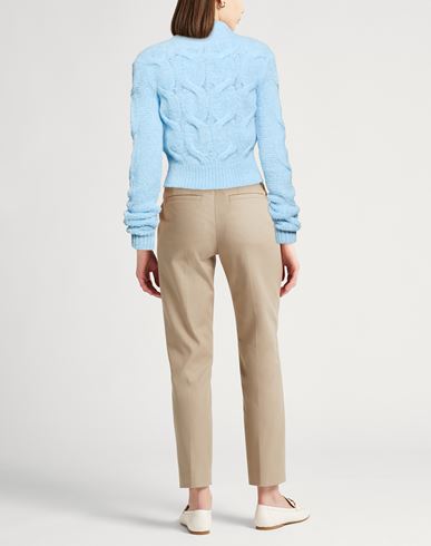 Woman Sweater Sky blue Size L Wool, Polyamide