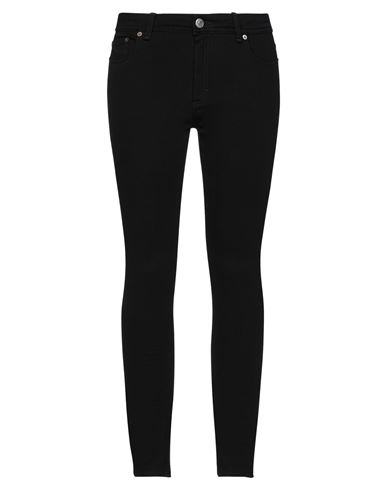 Woman Jeans Black Size 24W