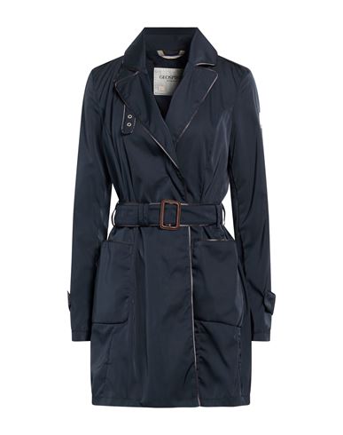 Woman Overcoat & Trench Coat Navy Size 6 Polyester