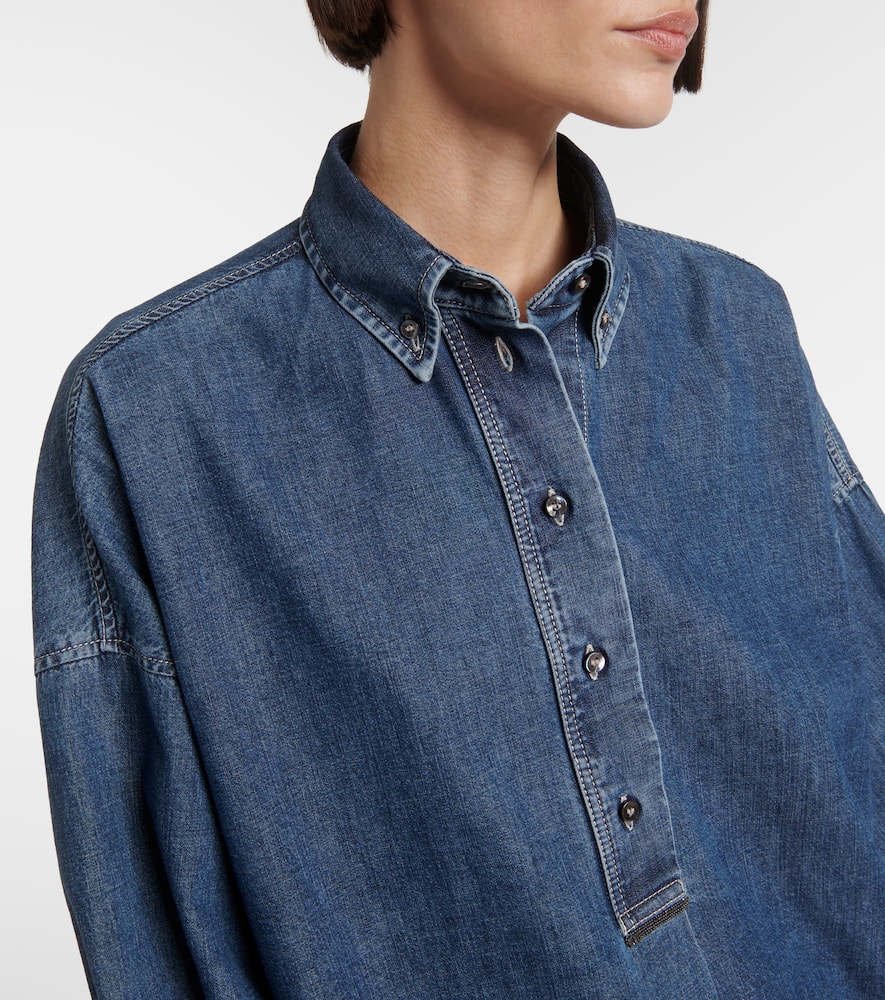 Brunello Cucinelli Denim blouse