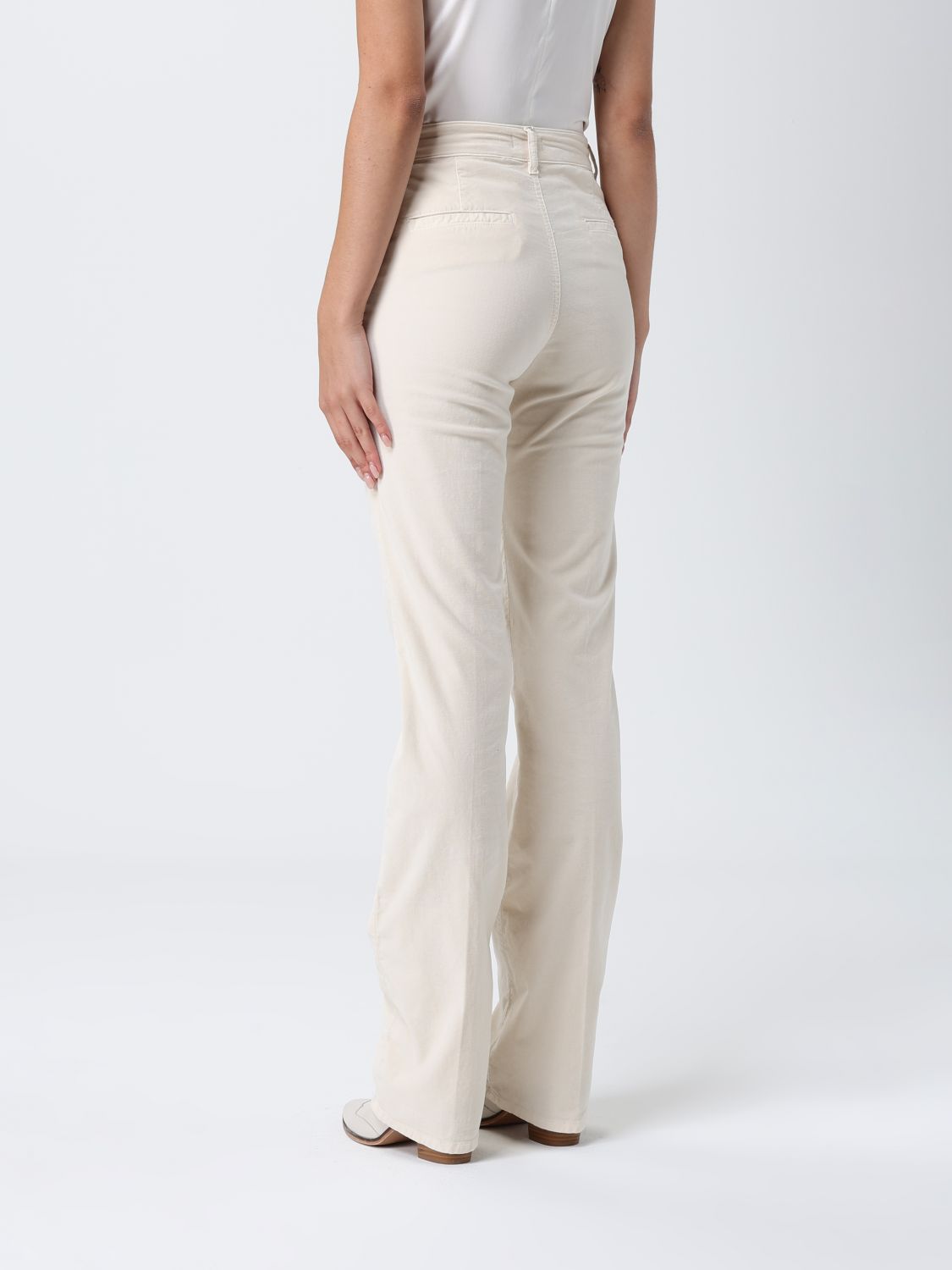 Pants Woman color Beige