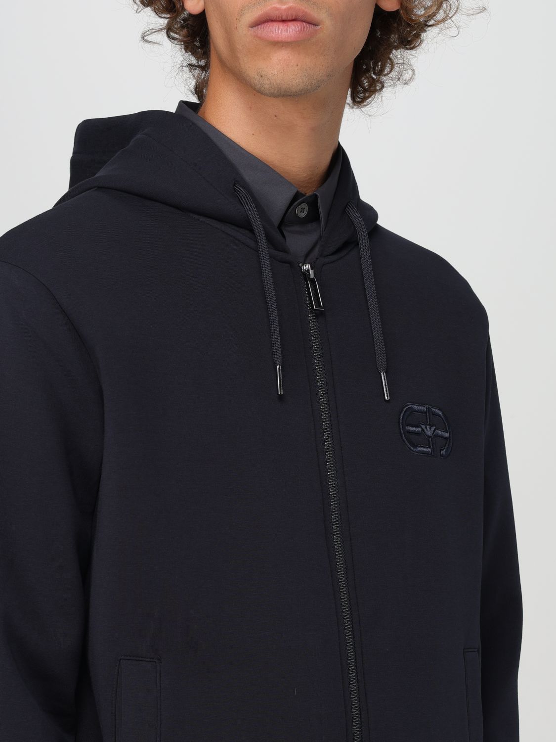 Sweatshirt Men color Navy