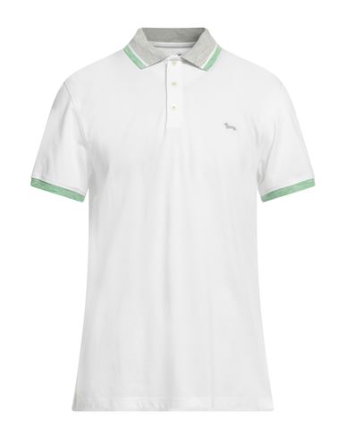 Man Polo shirt White Size M Cotton