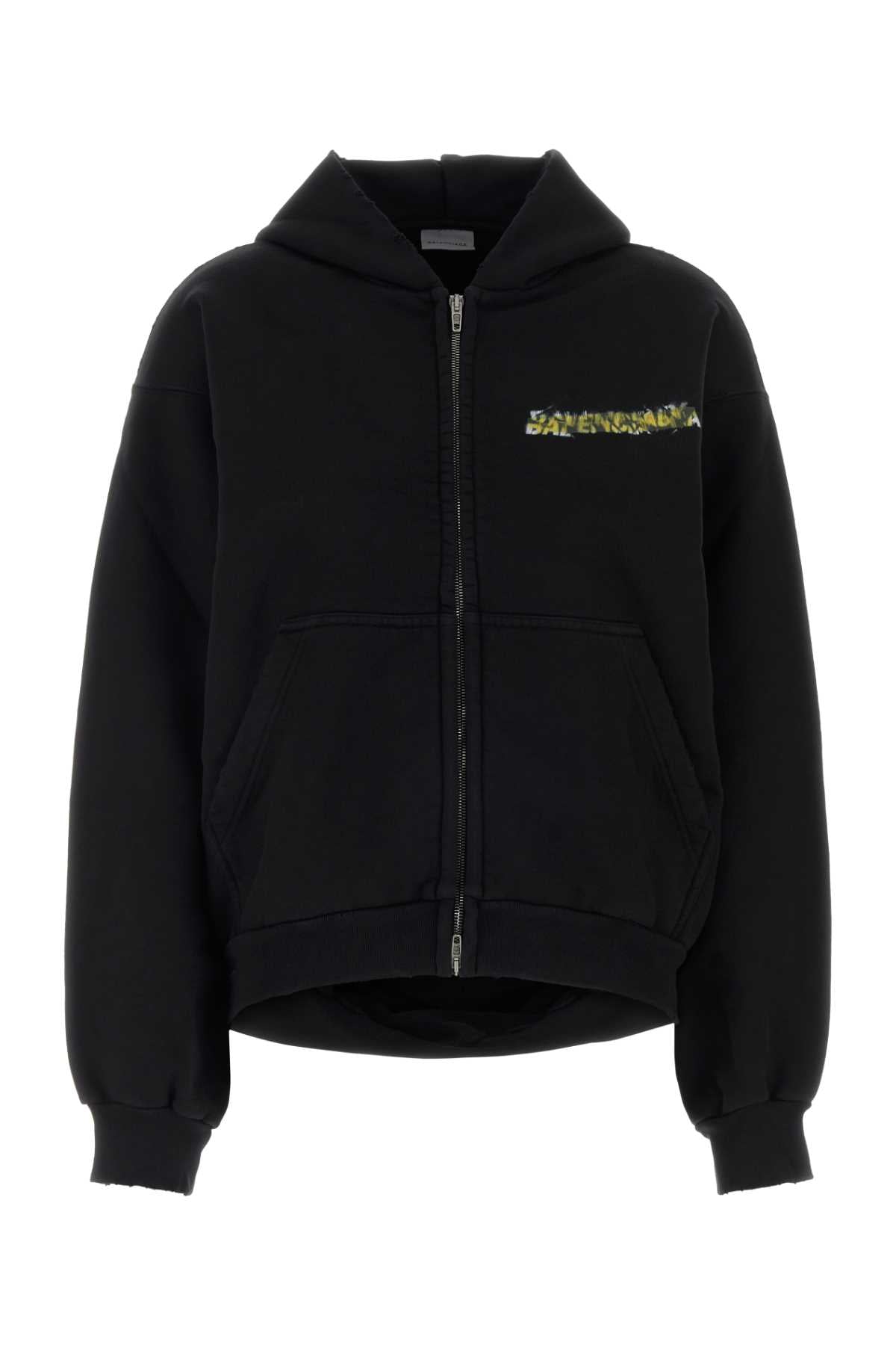 Hoodie Sweatshirt — Black