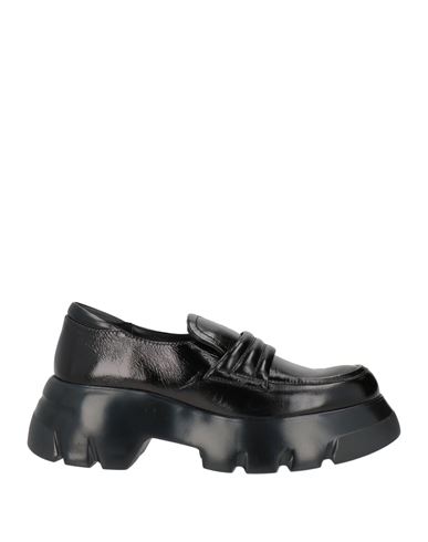 Woman Loafers Black Size 7 Kidskin