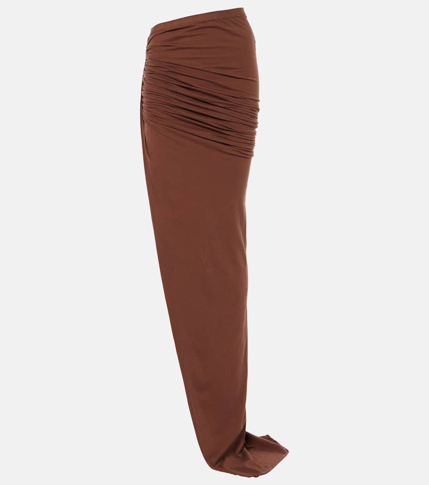 DRKSHDW Edfu cotton jersey maxi skirt