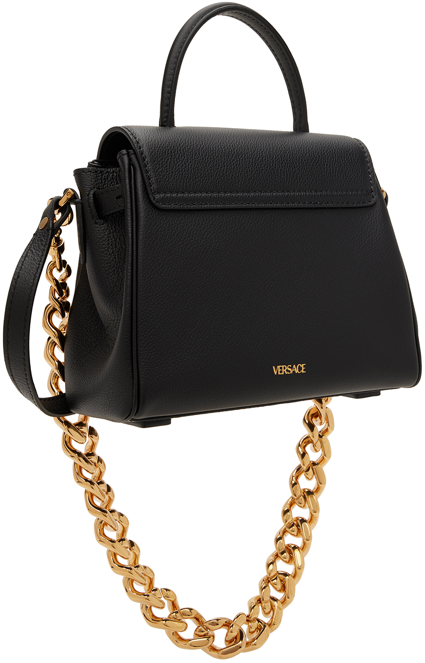 Versace Black Small 'La Medusa' Bag