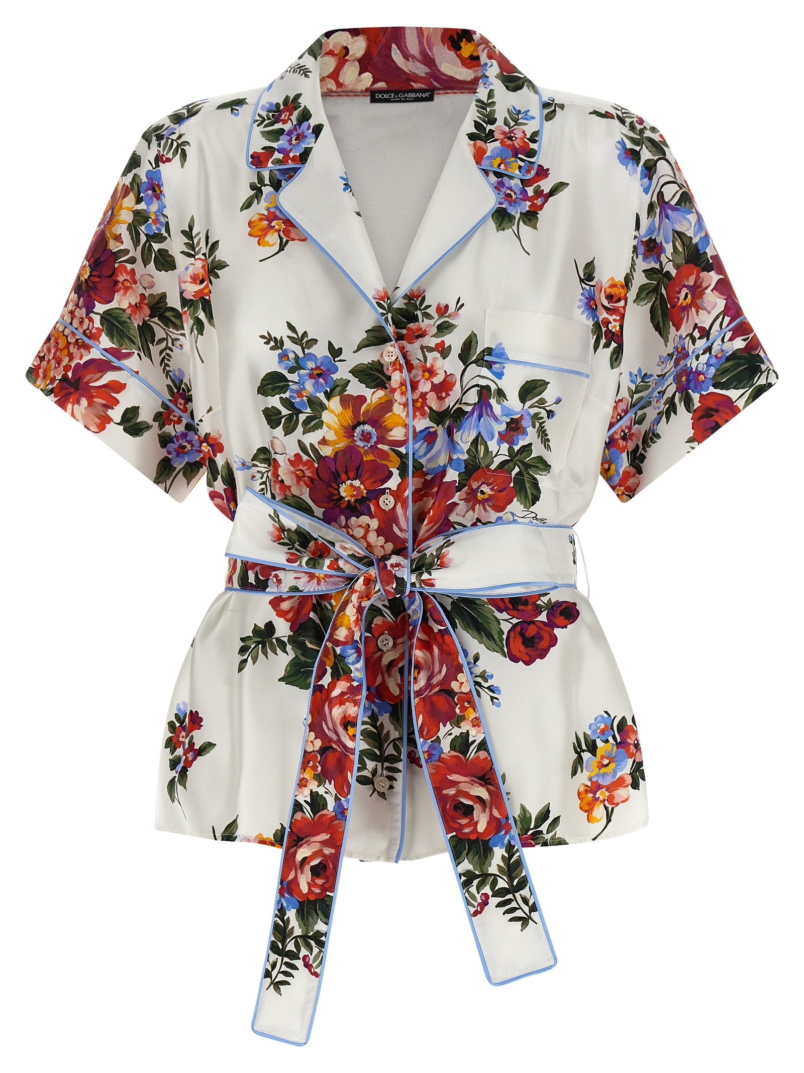 Mazzo di Fiori Blouse — White