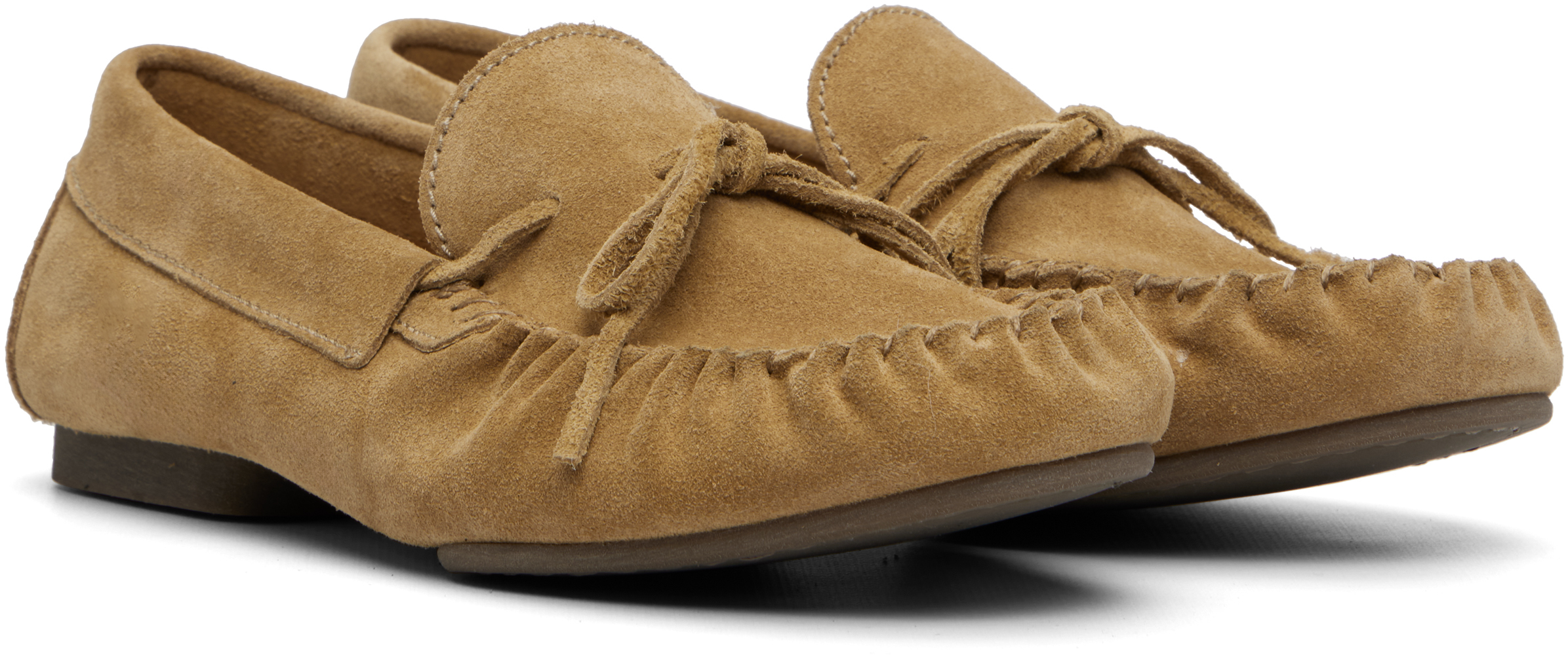 Beige 'Les Souples' Loafers