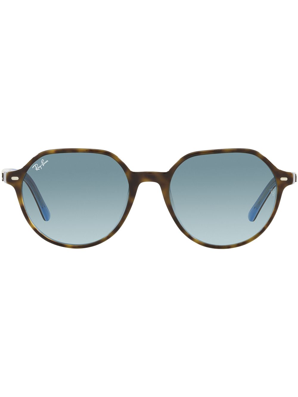Thalia round frame sunglasses - Brown