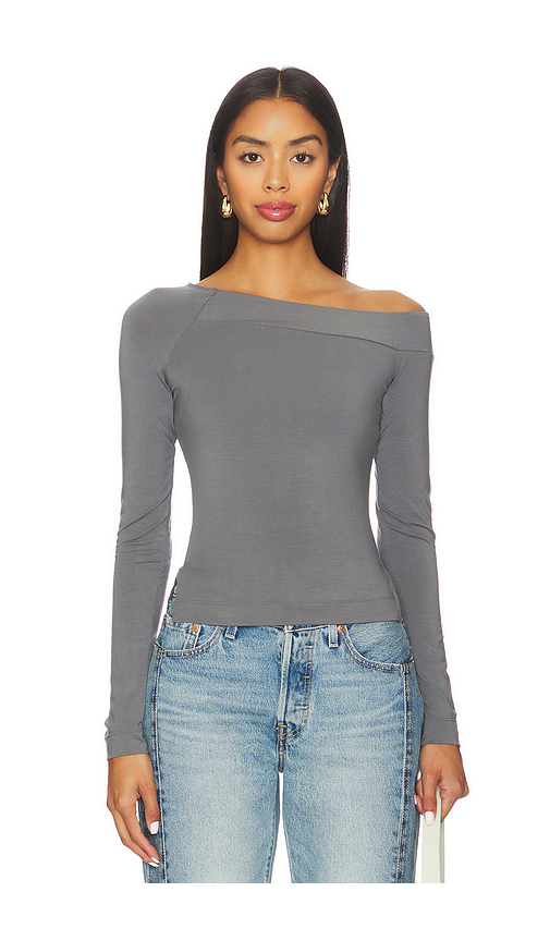 Free People At The After Long Sleeve in Grey. M. Also in