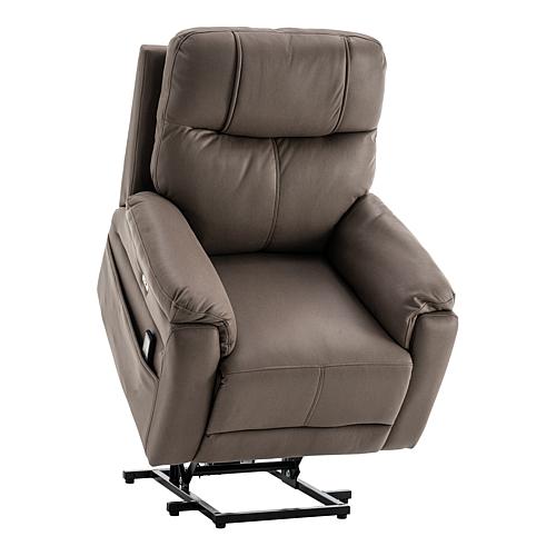 Power Lift Lie-Flat Recliner with Massage & Heat