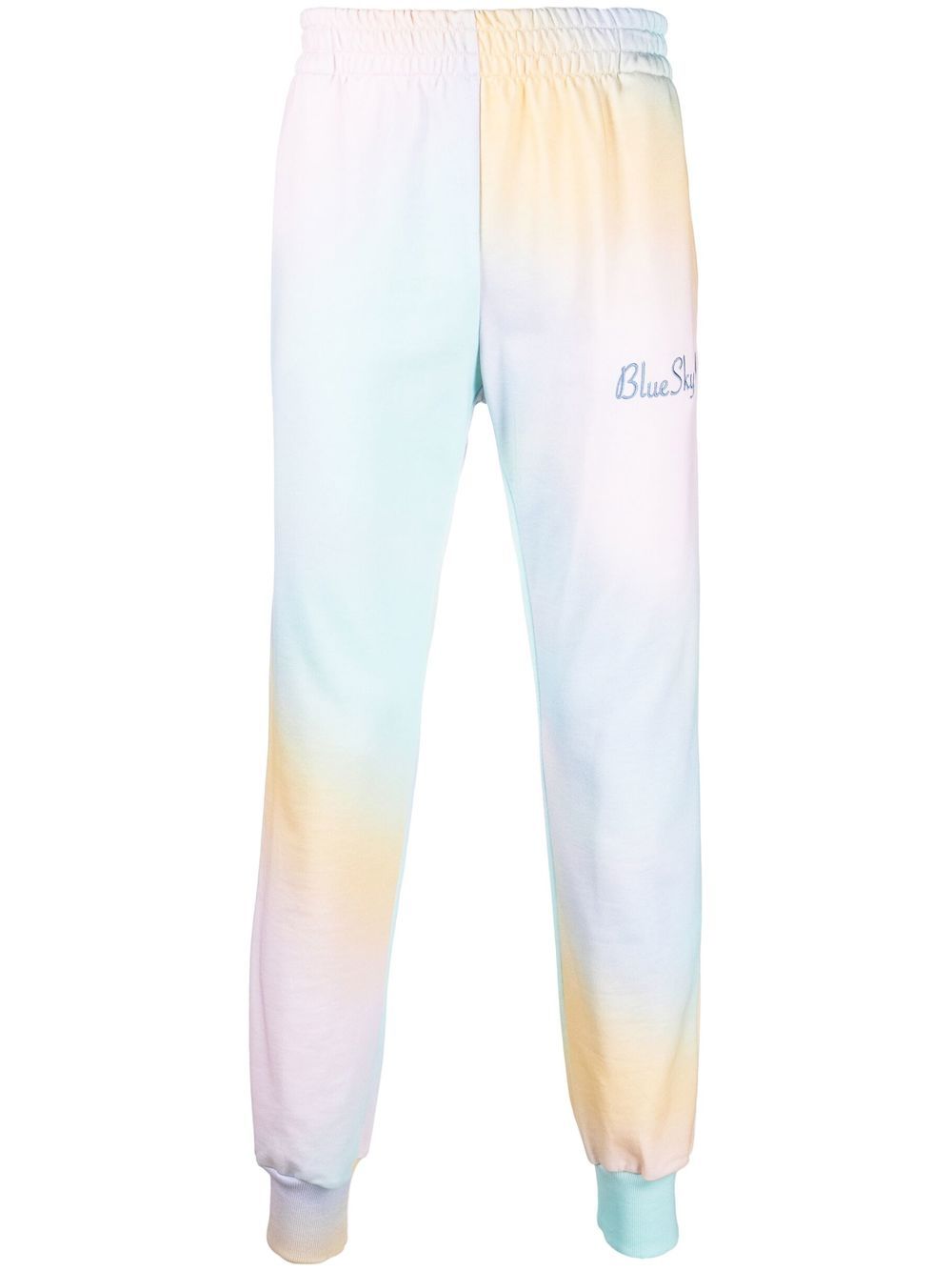 Embroidered-logo track pants - Pink