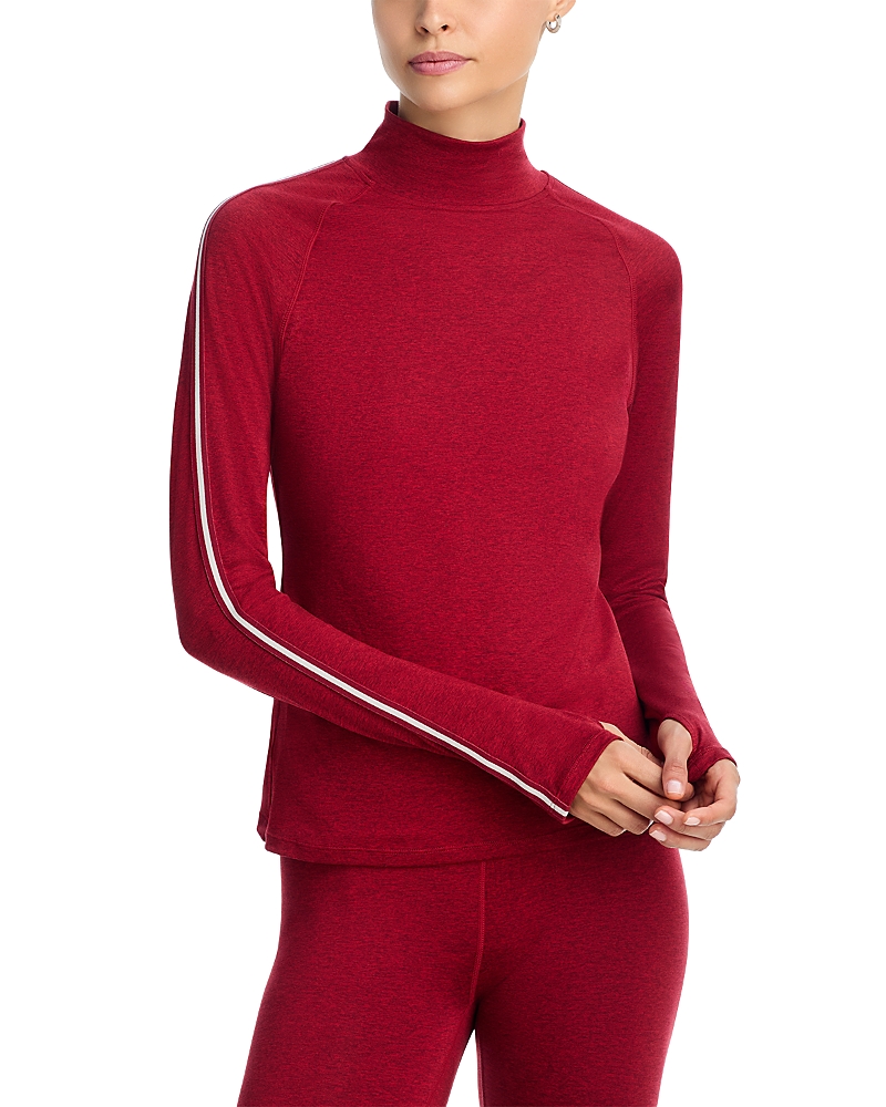 Always Warm Mock Neck Tee