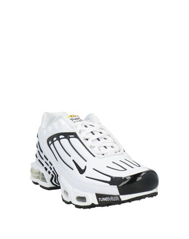 Man Sneakers White Size 4 Synthetisches Material