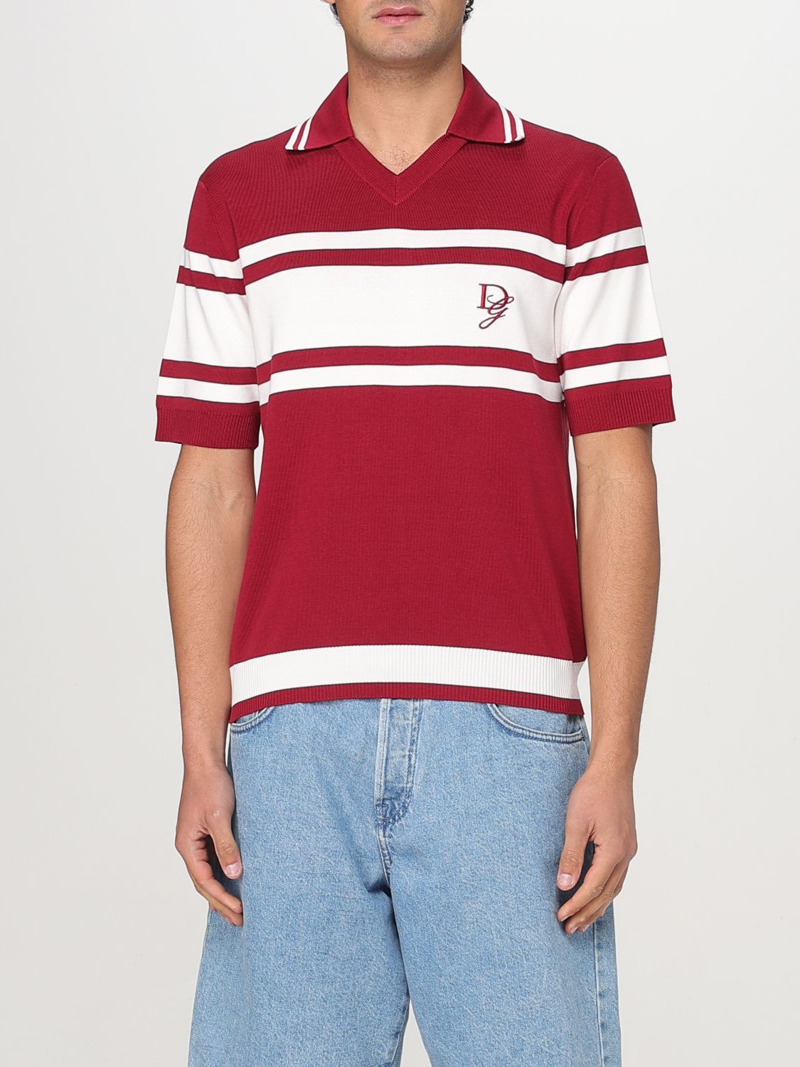 Striped T-shirt - Red