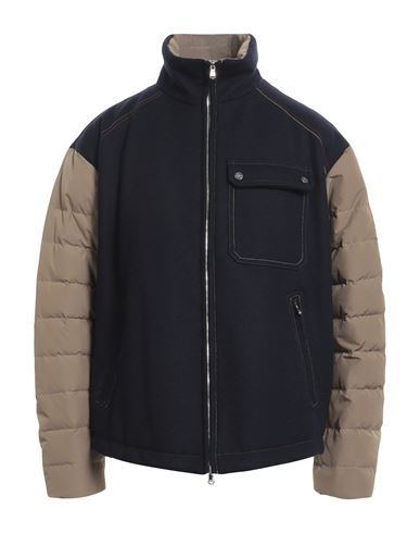Peuterey Man Puffer Midnight blue Size M Wool, Polyamide, Polyester