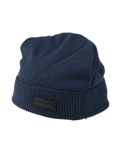 Man Hat Midnight blue Size M/L Wool, Viscose, Nylon, Cashmere