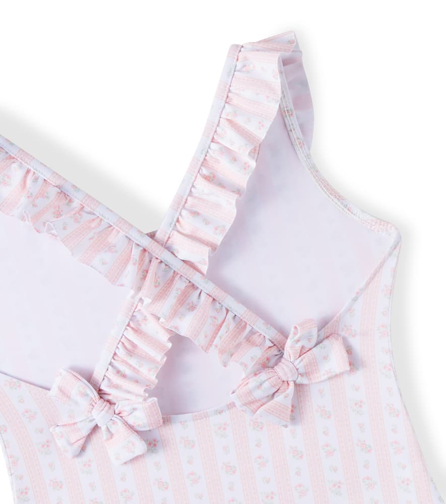 Opal floral ruffled swimsuit