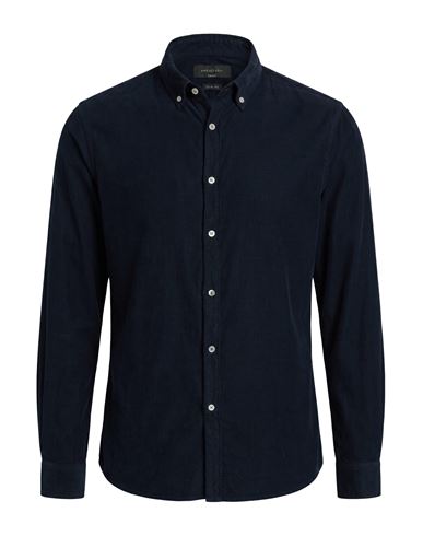 Gaudì Ambassador Man Shirt Midnight blue Size M Cotton