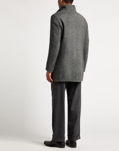 Man Coat Grey Size S Wool, Polyamide, Acrylic, Polyester, Mohair wool