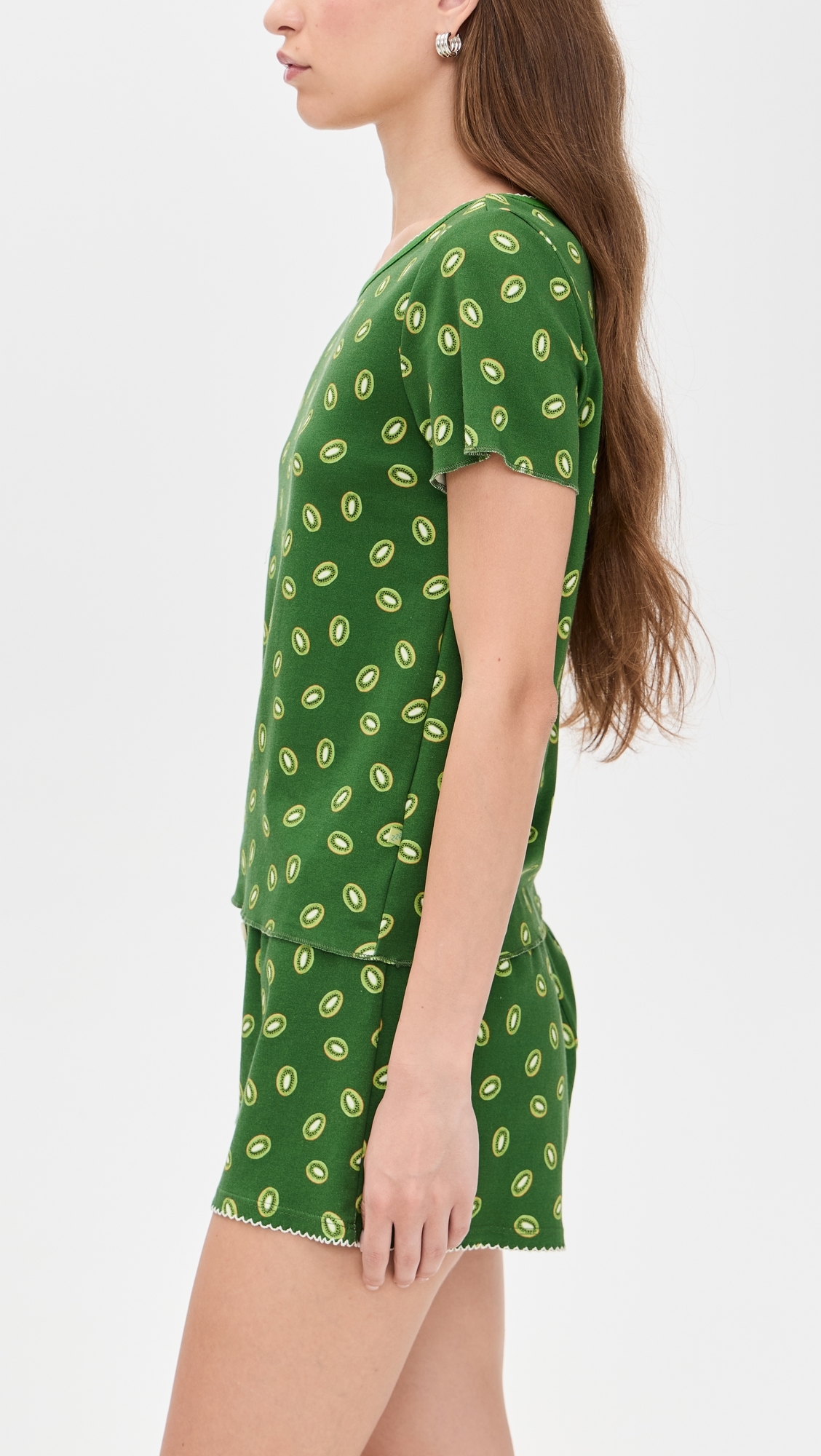 Suzie Pajama Set Kiwi