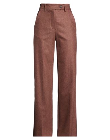 Woman Pants Tan Size 6 Wool, Cashmere, Elastane