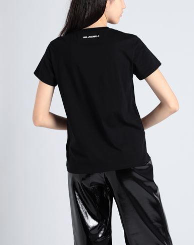 Ikonik 2.0 Karl Logo T-shirt Woman T-shirt Black