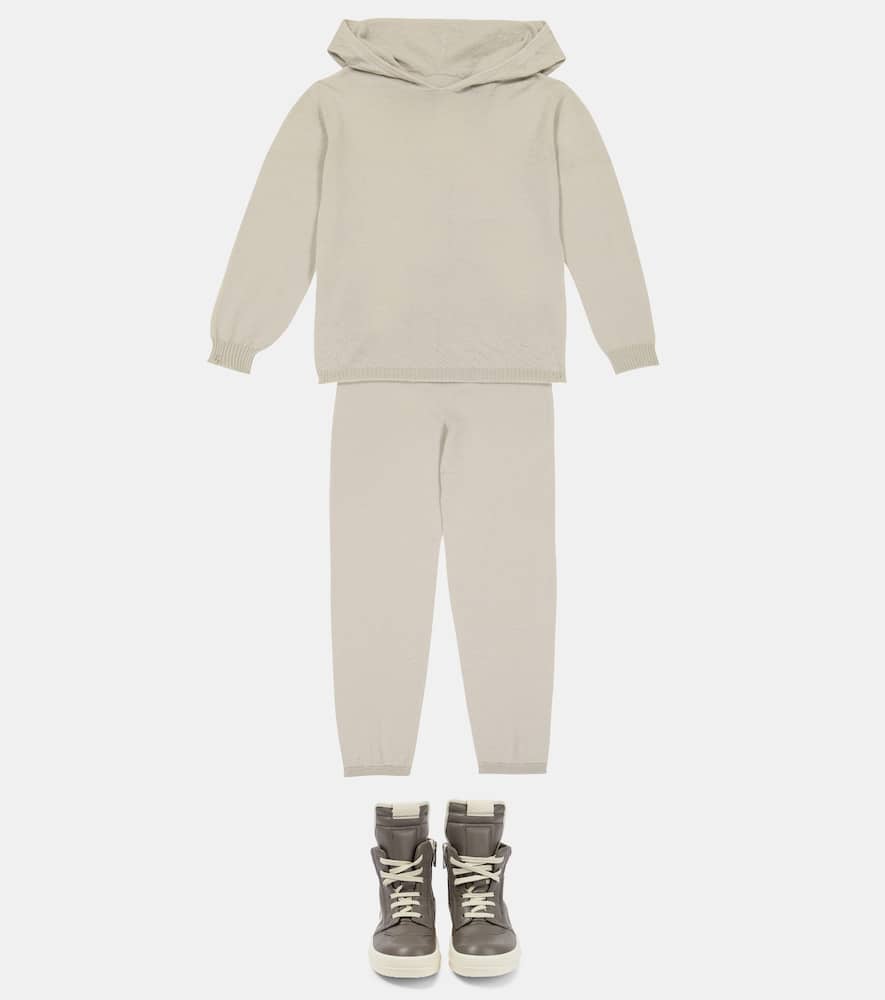 Rick Owens Kids Wool-blend sweatpants