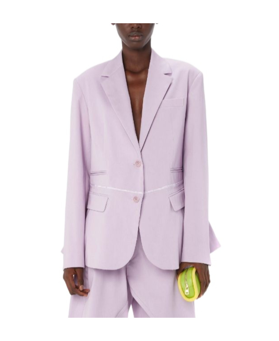 Deconstructed blazer jacket