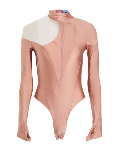 Woman Bodysuit Antique rose Size 6 Polyamide, Elastane