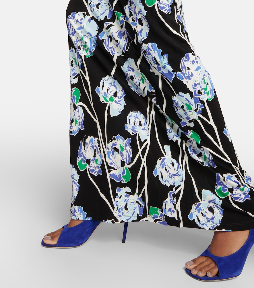 Diane von Furstenberg Wittrock floral jersey maxi dress